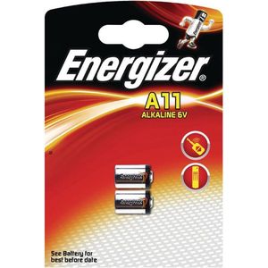 Energizer Alkaline Batterij 11A 6 V 2-Blister