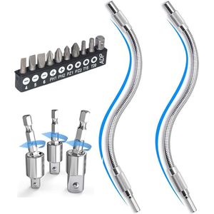 Flexibele Bithouder - Boormachine - Boormachine Accessoire - Flexibele Boor