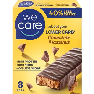 Weight Care snack reep chocolade-hazelnoot - 6x8 stuks