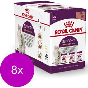 Royal Canin Sensory Multipack Mix - In Gravy - Kattenvoer - 8 x 12x85 g