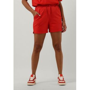 Lyle & Scott Pigment Dye Sweatshort Dames - Korte Broek - Rood - Maat S