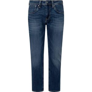 Pepe Jeans Heren Jeans Broeken Cash regular/straight Fit Blauw 29W / 32L Volwassenen