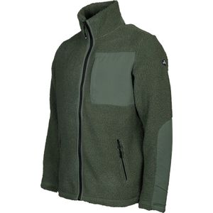 Life Line Artic Sherpa Fleece Jack Heren Groen Maat S