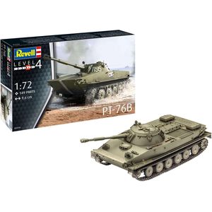 1:72 Revell 03314 PT-76B Tank Plastic Modelbouwpakket