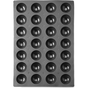 Hendi Siliconen bakvorm - Halfrond - Antiaanbak - 600x395x35 mm - Ø7 cm