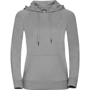 Russell Dames/dames HD Hooded Sweatshirt (Zilveren mergel)