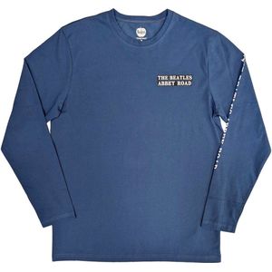 The Beatles - Abbey Road Longsleeve shirt - L - Blauw