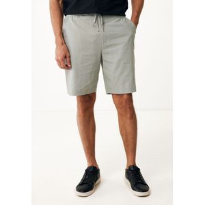 Mexx Daniel Linnen Short Faded Groen - Heren - Maat Xxl