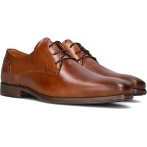 Van Lier 2359600 Nette schoenen - Veterschoenen - Heren - Cognac - Maat 41