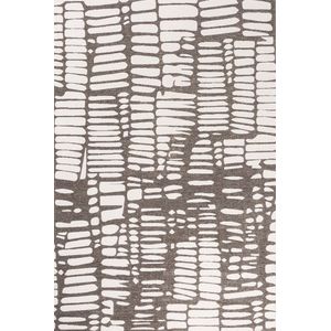 Vloerkleed Mart Visser Icxs Grey White 23 - maat 200 x 290 cm