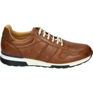 Van Lier 2515510 - Lage sneakersHeren sneakersVrije tijdsschoenen - Kleur: Cognac - Maat: 42