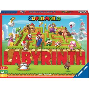 Ravensburger Super Mario Labyrinth - Slim schuifspel voor 2-4 spelers vanaf 7 jaar