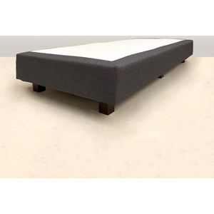 Losse boxspring - BONELLVERING - boxspringonderstel - boxspringbedbodem - zonder matras - 90x180 cm - Antraciet