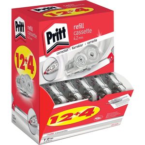 Pritt vulling voor correctieroller Refill Flex 4,2 mm x 12 m, doos 12 + 4 gratis 10 stuks