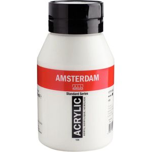 Amsterdam Standard Series Acrylverf Pot 1000 ml Titaanwit 105