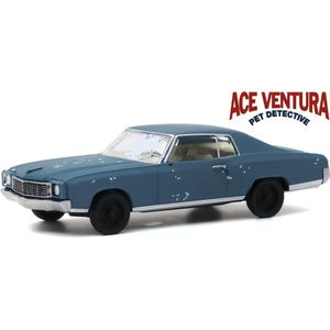 Chevrolet Monte Carlo 1972 ""Ace Ventura"" Blauw 1-43 Greenlight Collectibles
