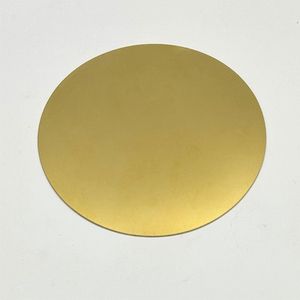 Messing Schijf - 4mm, Diameter 60mm