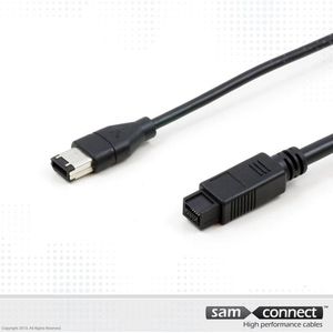 FireWire 6- naar 9-pins kabel, 3m, m/m | Signaalkabel | sam connect kabel