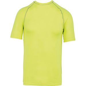 Herensportshirt met korte mouwen en UV-bescherming 'Proact' Fluorescent Yellow - XL
