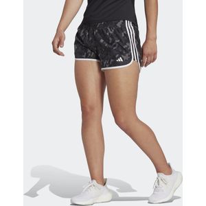 adidas Performance Marathon 20 Camo Running Short - Dames - Grijs- XS 3