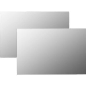 vidaXL-Wandspiegels-2-st-rechthoekig-60x40-cm-glas