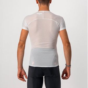 CASTELLI Pro Issue SS / Zweethemd Korte Mouw Wit-S
