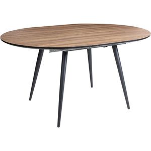 Eettafel uitschuifbaar SENIAC Bruin 110/150 cm 112 cm