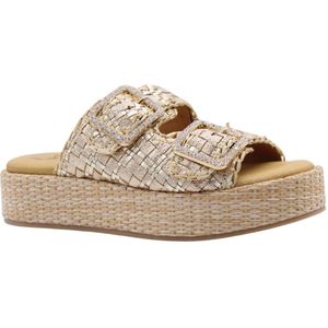 E mia - Cairns - Schoenen - Geel - Sleehakken