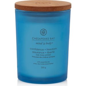 Chesapeake Bay Confidence & Freedom - Oak Moss Amber Medium Candle