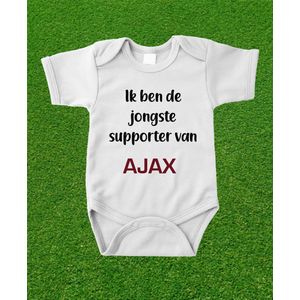 Mooi baby rompertje met uw club Ajax