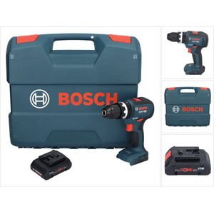 Bosch GSB 18V-55 Professionele accu klopboormachine 18 V 55 Nm borstelloos + 1x ProCORE accu 4.0 Ah + koffer - zonder oplader