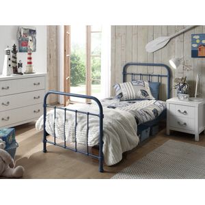 LUCEVI - New York Bedx200cm - Blauw