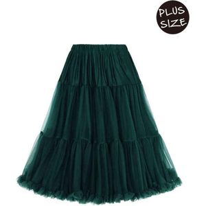 Dancing Days - Starlite Petticoat - 23 inch - 5XL - Groen