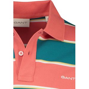 Gant poloshirt korte mouw roze