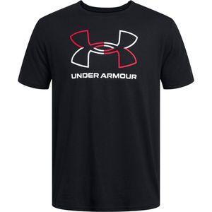 Under Armour UA GL FOUNDATION UPDATE SS Heren Sportshirt - Zwart - Maat XL