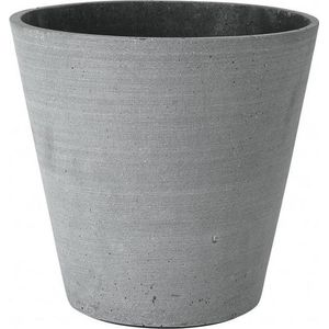 BLOMUS COLUNA bloempot Ø26 cm grijs (hoogte 24 cm)