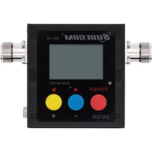 Titel: SW-102S Digital Vhf/UHF 125-525Mhz SO239 stekkerverbinding Power & SWR meter by Surecom
