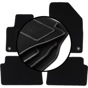 Complete set veloursmatten voor: Citroen C5 II X7 liftback, sedan, stationwagen, tourer (2008-2017)