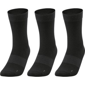 Jako - leisure socks 3-pack - leisure socks 3-pack - 35-38 - zwart