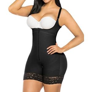 Sluitlaken - Postpartum Buikband - Buikbanden - Buikband na Zwangerschap - Zwart - XXL - Billenlifter bodysuit