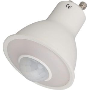 Bewegingssensor Infrarood Menselijke Inductie GU10 LED Vervangende Lamp 3000K 5W 500LM AC 100‑240V