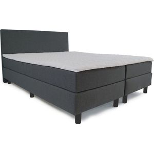 Boxspring Home - Compleet - Pocketvering - HR koudschuim - Antraciet - 200x200 cm