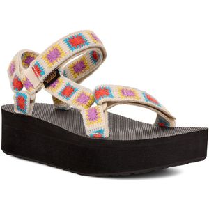 TEVA DAMES FLATFORM SANDALEN CROCHET EXPLORE sandalen / waterschoenen / sandaal - Multi - 40 - (0196565936158)