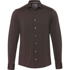 Pure - The Functional Shirt Grijs - Heren - Maat 37 - Slim-fit