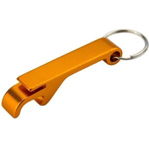 Flesopener Sleutelhanger – Oranje Goud - Bier Opener - Sleutelhanger Mannen – Bier Sleutelhanger – Sleutelhanger