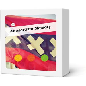 Amsterdam Memory kaartspel - Amsterdams spel - Amsterdam Memoryspel - Educatief Kaartspel - 70 stuks