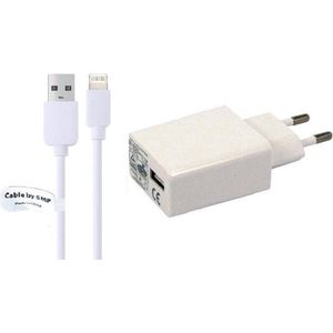 OneOne 2A lader + 1,0m OneOne Lightning kabel. TUV / GS 100% veilig. Universele oplader adapter past op Apple iPhone 14 Plus, iPad Mini 1, iPad Mini 2, iPad Mini 3, iPad Mini 4, iPad Mini 5, iPad Air, iPad Air 2, iPad Air 3