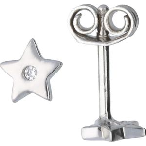Silver Lining 106.2021.00 oorknoppen zilver zilverkleurig 5mm