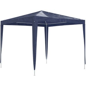 vidaXL Partytent 2,5x2,5 m blauw - Partytent - Partytenten - Feesttent - Feesttenten