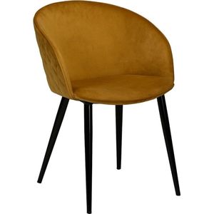 Dan-Form eetkamerstoel dual bronze velvet 80 x 57 x 56 (2 stuks)